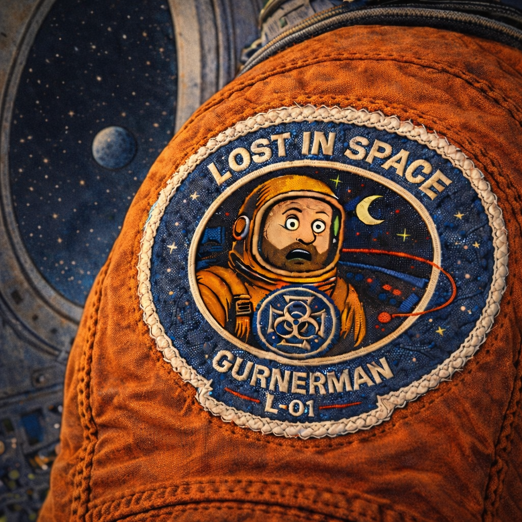 Gurnerman Space Agency badge