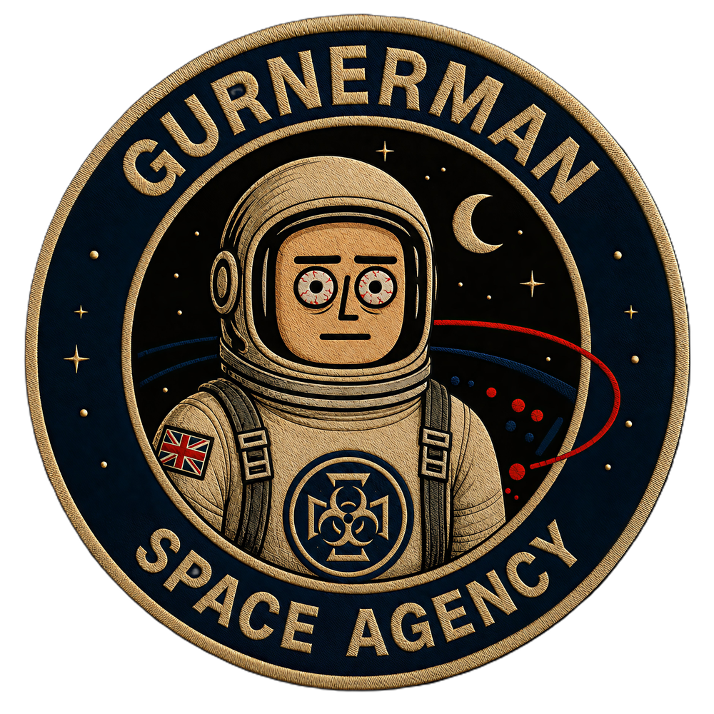 Gurnerman Space Agency logo